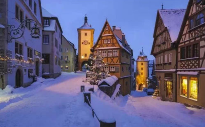 Snowy Night by Nicholas Ni